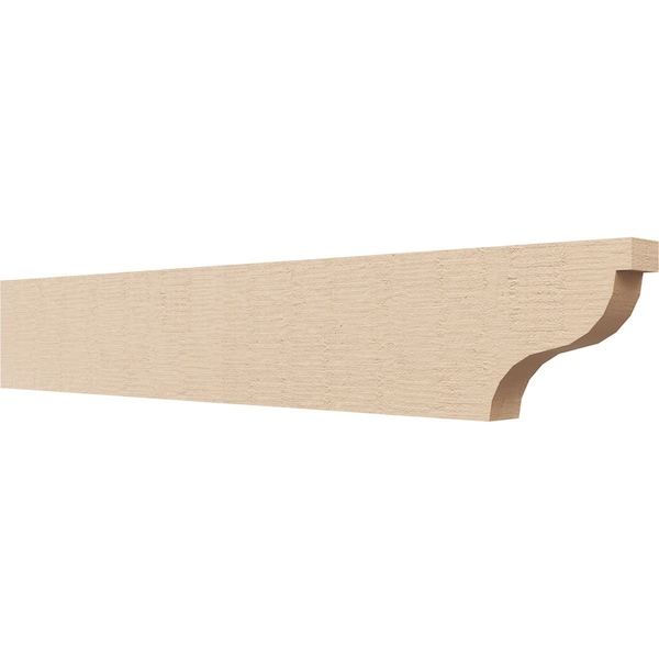 Ekena Millwork 2in. W x 6in. H x 36in. L Garner Woodgrain TimberThane Rafter Tail, Primed Tan RFTUR02X06X36GARRCPR - main